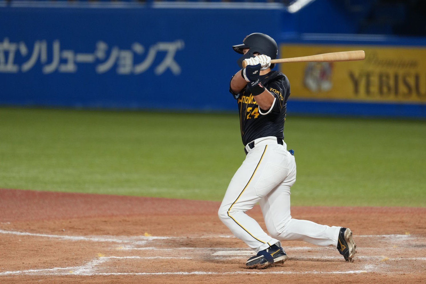 代打の大井選手によるタイムリーが決勝打になりました！